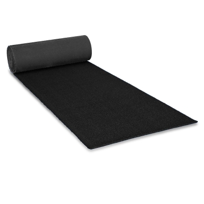 Gym Flooring Sports Astro Turf - Black 12.5m x 4m