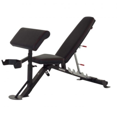 Inspire Fitness SCS Adjustable Bench + Preacher Curl