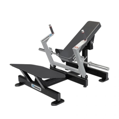 Nautilus® Plate Loaded Glute Drive - Black/Silver