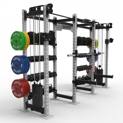 Performance Half Rack + 2 x Single Pulleys