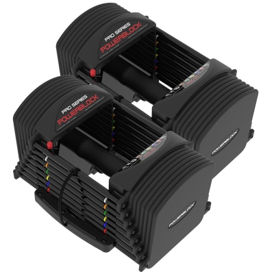 PowerBlock Pro 50 Adjustable Dumbbells (x2)