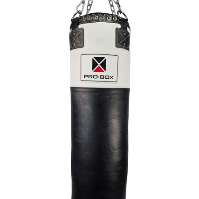 Pro-Box Black-White Leather Bag 4ft