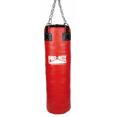 Pro-Box Red Leather 4ft Bag