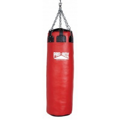 Pro-Box Red Leather Colossus Bag 4.5ft