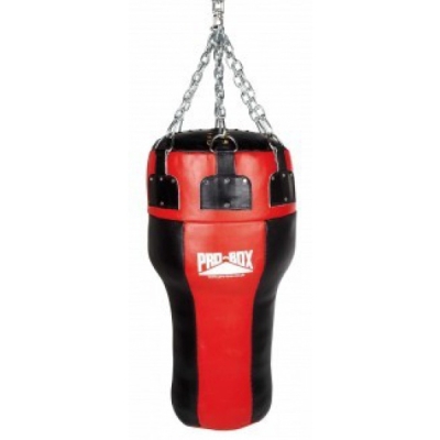 Pro-Box Red Leather Uppercut Bag