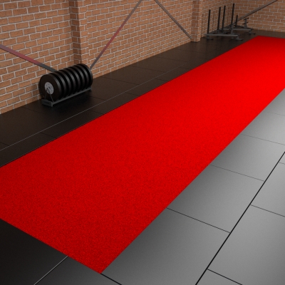 TRACKZ Uni Indoor Turf Red - 10m x 2m