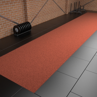 TRACKZ Uni Indoor Turf Brick Red 10m x 2m