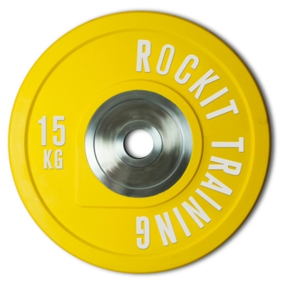 ROCKIT® Urethane Competition IWF Bumper Plate 15kg (Single)