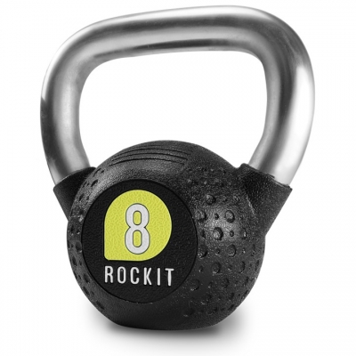 ROCKIT® Urethane Kettlebell 4kg Yellow