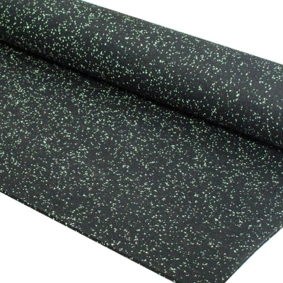 Rubber Roll 10m x 1.25m x 10mm - Grey Fleck
