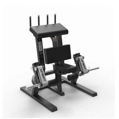 Spirit Fitness Plate Loaded Standing Leg Curl 