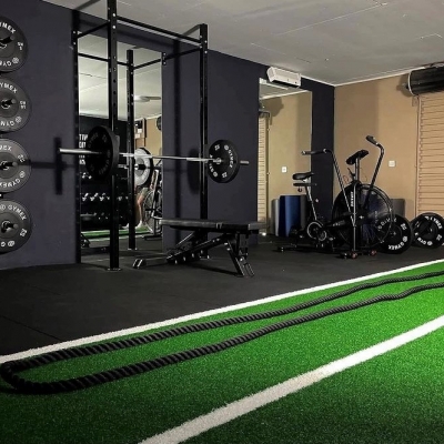 Gym Flooring Sprint Track 10m x 2m HYROX - Green