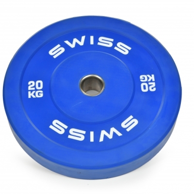 Swiss Barbell 100kg Olympic Colour Bumper Plate Set