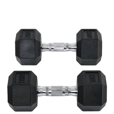 Swiss Barbell Hex Dumbbell 10kg (Pair)