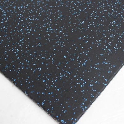 Gym Flooring Tile 1m x 1m x 15mm Blue (10 Pack)