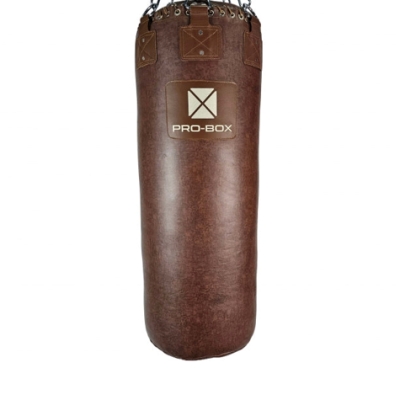 Pro-Box Vintage Leather 4ft Jumbo Bag & Chain
